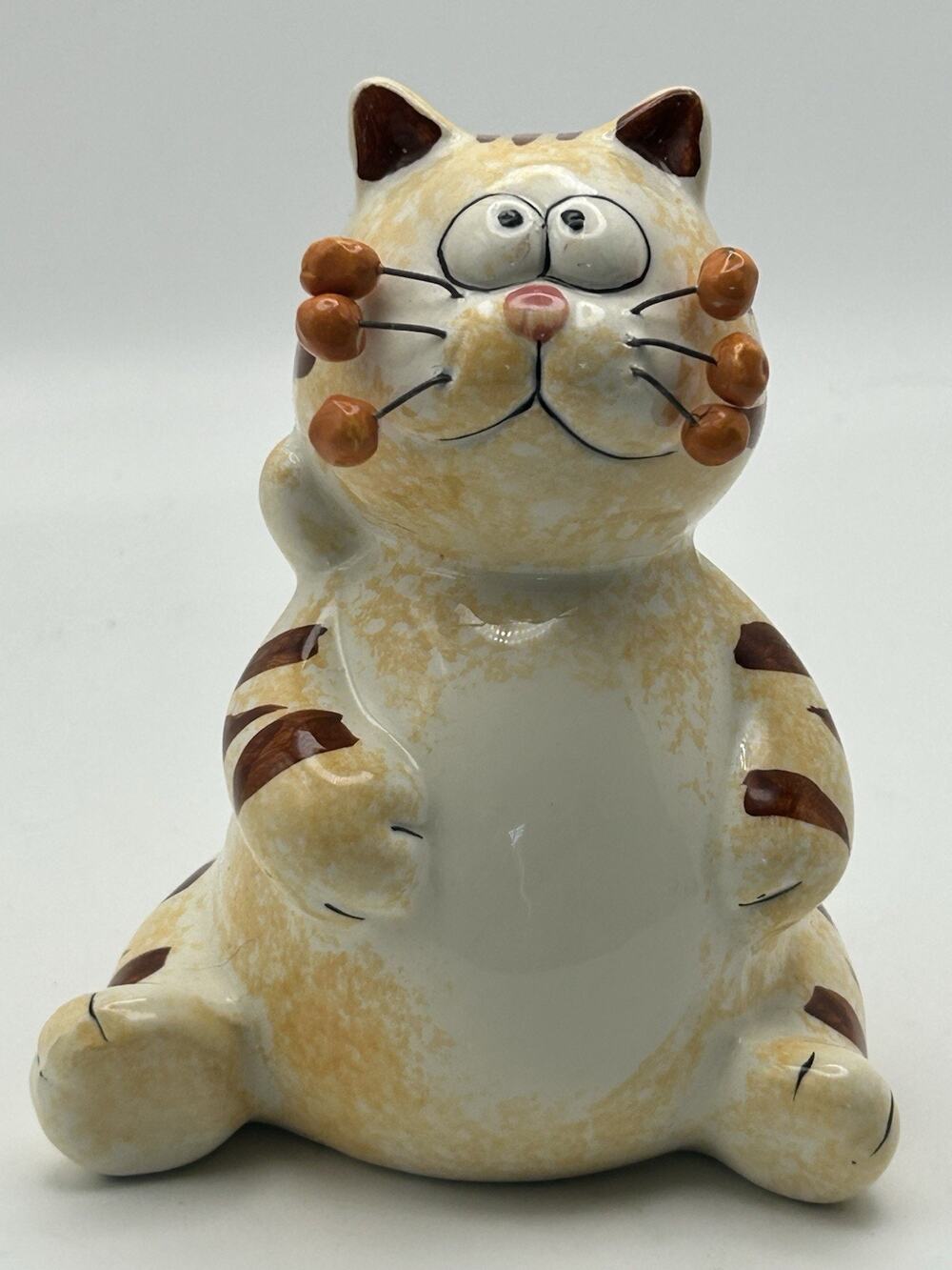 Amy Lacome Vintage Ceramic Coin Bank.